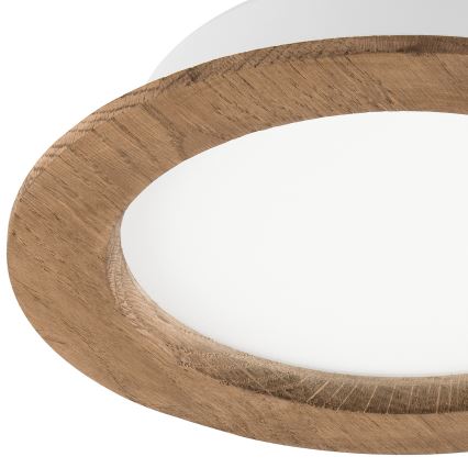 Spot encastrable WOODY SPOT LED/16,5W/230V 4000K noyer ø 18,5 cm