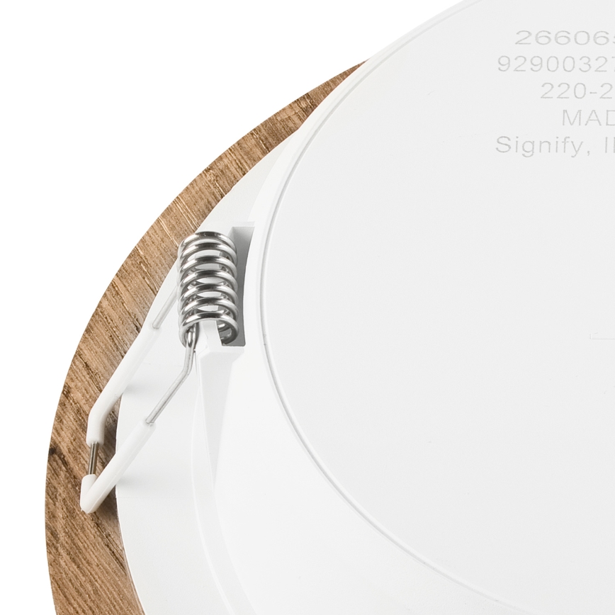 Spot encastrable WOODY SPOT LED/16,5W/230V 4000K noyer ø 18,5 cm