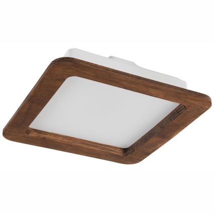 Spot encastrable WOODY SPOT LED/17W/230V 3000K cerise 18,5x18,5 cm