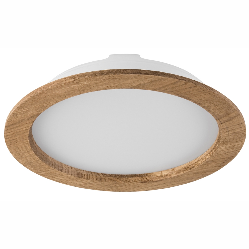 Spot encastrable WOODY SPOT LED/23,5W/230V 4000K noyer ø 23,5 cm