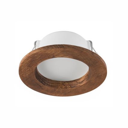 Spot encastrable WOODY SPOT LED/5,5W/230V 4000K cerise ø 10 cm