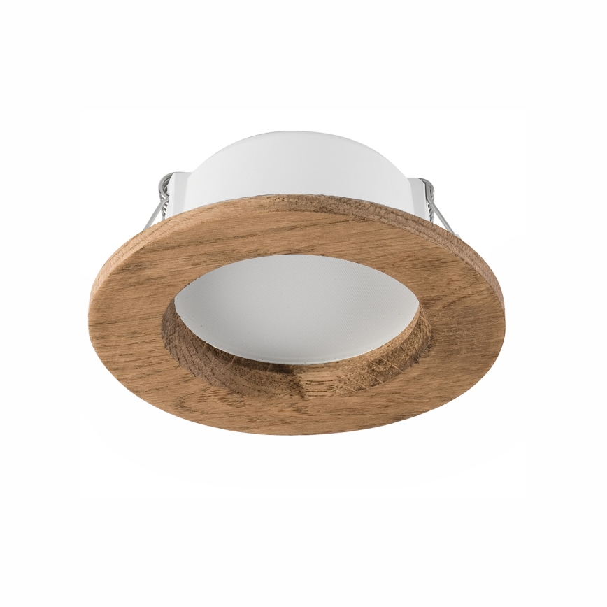 Spot encastrable WOODY SPOT LED/5,5W/230V 4000K noyer ø 10 cm