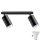Spot encastré de salle de bain dimmable LED RGBW TURYN 2xGU10/6,5W/230V 2700-6500K Wi-Fi IP44 noir