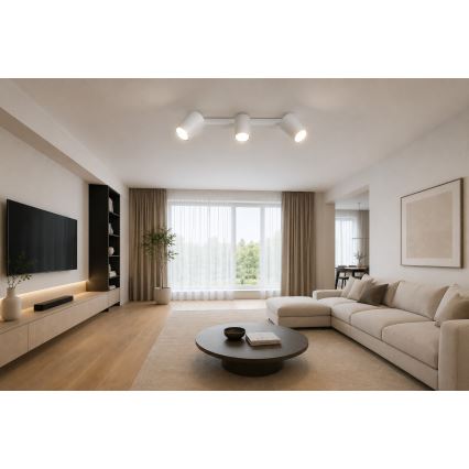 Spot FAMA 3xGU10/30W/230V blanc