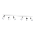 Spot JOKER 6xGU10/25W/230V blanc/chrome brillant