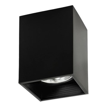 Spot JUPITER 1xE27/20W/230V 11,7x11,7 cm noir