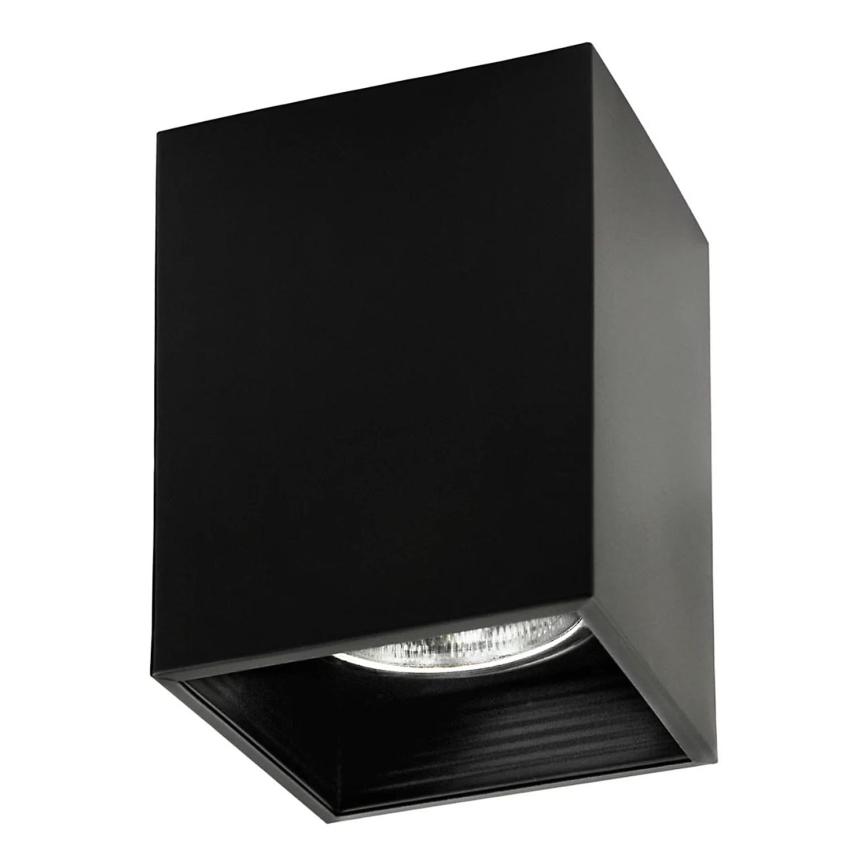 Spot JUPITER 1xE27/20W/230V 11,7x11,7 cm noir
