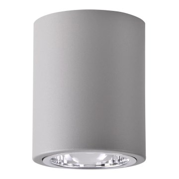 Spot JUPITER 1xE27/20W/230V d. 9,8 cm gris