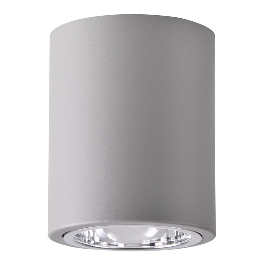 Spot JUPITER 1xE27/20W/230V d. 9,8 cm gris