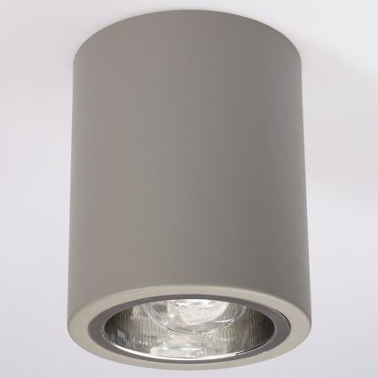 Spot JUPITER 1xE27/20W/230V d. 9,8 cm gris