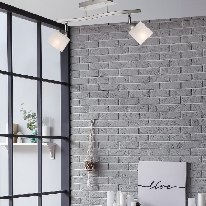 Spot KLARA 2xE14/40W/230V chrome mat