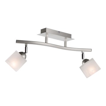 Spot KLARA 2xE14/40W/230V chrome mat