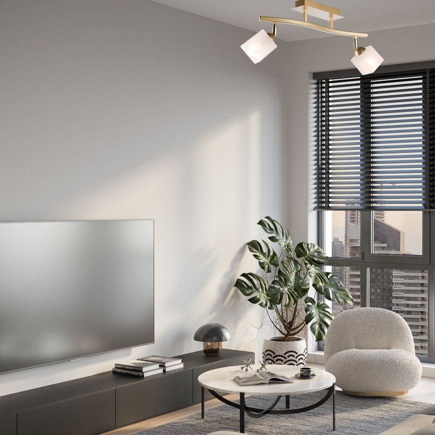 Spot KLARA 2xE14/40W/230V doré