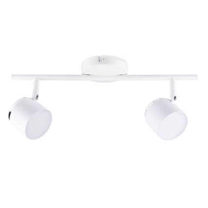 Spot KUBIK 2xLED/4,2W/230V blanc