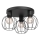Spot LAPS 3xE27/15W/230W noir