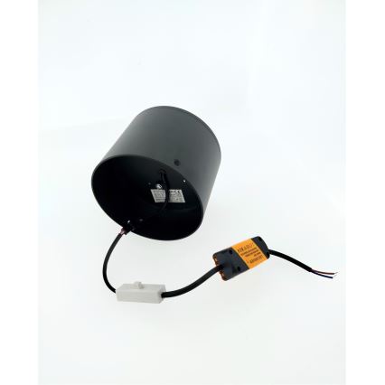 Spot LED 10W/230V 3000/4000/6400K Ø 12 cm noir