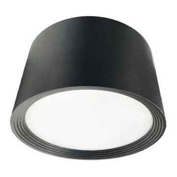 Spot LED/12W/230V 4000K d. 10 cm noir