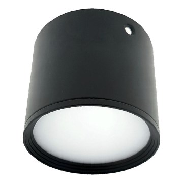Spot LED/5W/230V 3000/4000/6400K Ø 7,5 cm noir