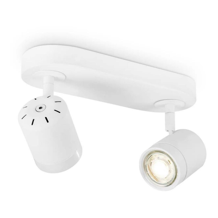 Spot LED à intensité variable MANU 2xGU10/5,8W/230V blanc