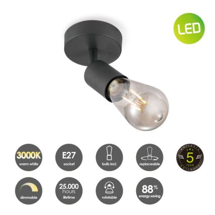 Spot LED à intensité variable MELLO 1xE27/4W/230V
