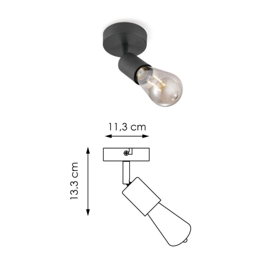 Spot LED à intensité variable MELLO 1xE27/4W/230V