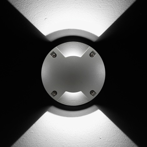 Spot LED encastrable dans le sol KAMINO 2xLED/1,2W/230V IP67