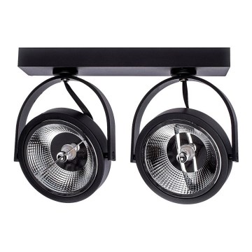 Spot LED LUGAR 2xAR111 - GU10/25W/230V