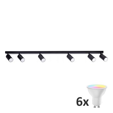Spot LED RGBW dimmable ANGIE 6xGU10/6,5W/230V 2700-6500K