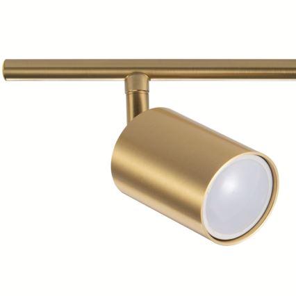 Spot LED RGBW dimmable GOLDI 3xGU10/4,8W/230V 3000K doré + télécommande