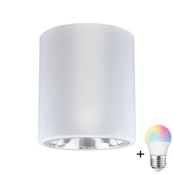Plafonnier LED Ledvance Spot Jupiter – 4 Lumières, Blanc Chaud (3000K), Argenté – Neuf Sous Blister