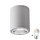 Spot LED RGBW dimmable JUPITER 1xE27/6,5W/230V 2700-6500K Wi-Fi Ø 9,8 cm gris
