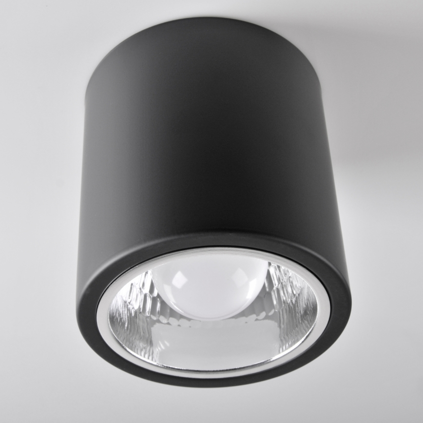 Spot LED RGBW dimmable JUPITER 1xE27/6,5W/230V 2700-6500K Wi-Fi Ø 13 cm noir