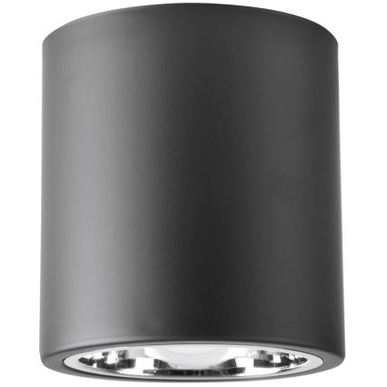 Spot LED RGBW dimmable JUPITER 1xE27/6,5W/230V 2700-6500K Wi-Fi Ø 13 cm noir