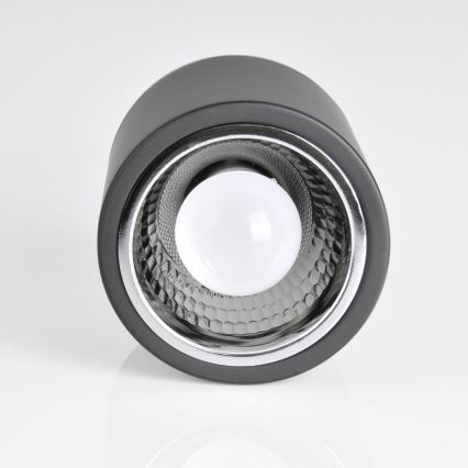 Spot LED RGBW dimmable JUPITER 1xE27/6,5W/230V 2700-6500K Wi-Fi Ø 13 cm noir