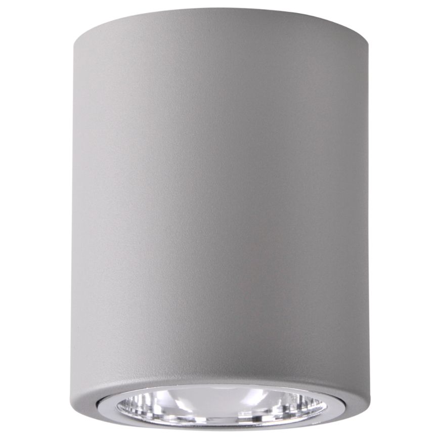 Spot LED RGBW dimmable JUPITER 1xE27/6,5W/230V 2700-6500K Wi-Fi Ø 9,8 cm gris