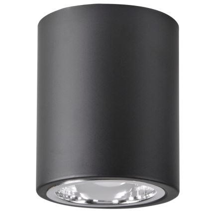Spot LED RGBW dimmable JUPITER 1xE27/6,5W/230V 2700-6500K Wi-Fi Ø 9,8 cm noir