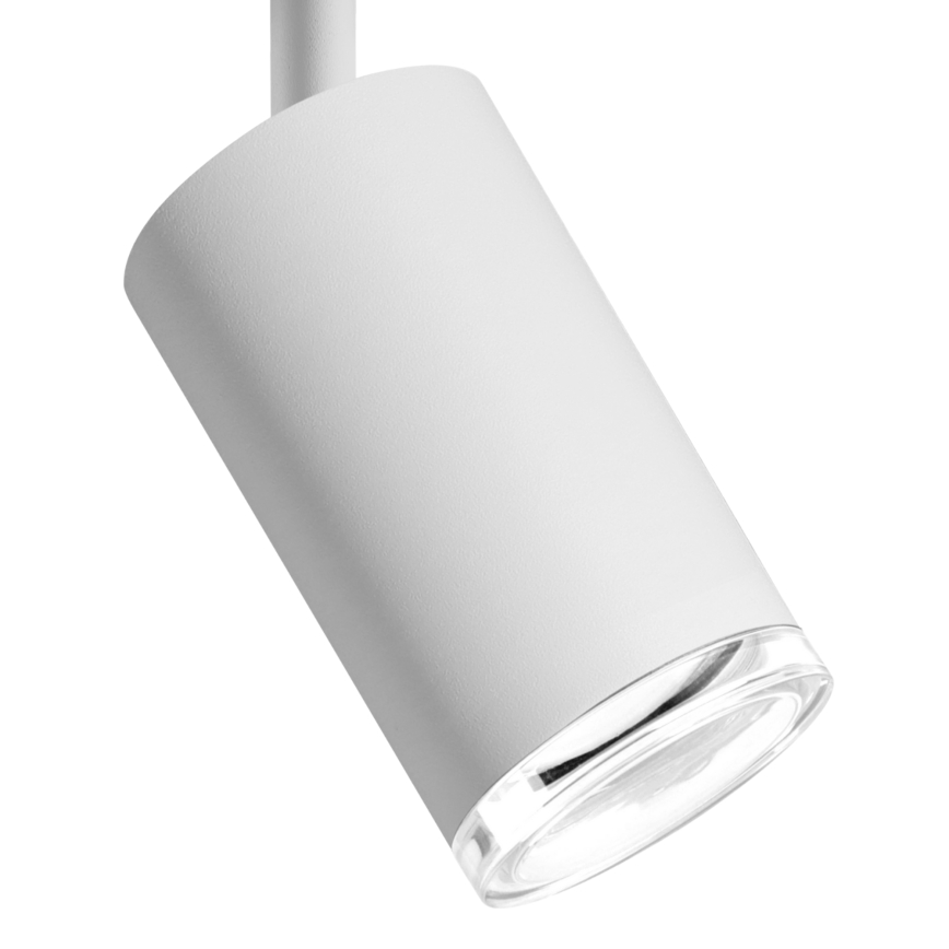 Spot LED RGBW dimmable pour salle de bains TURYN 4x GU10 / 4,8W / 230V / 3000K / IP44 blanc + télécommande