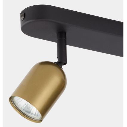 Spot LED RGBW dimmable TOP 2xGU10/6,5W/230V 2700-6500K doré/noir