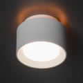 Spot LED SONOR LED/12W/230V 3000/4000/5700K + LED/1,5W 2200K, Ø 14 cm, blanc