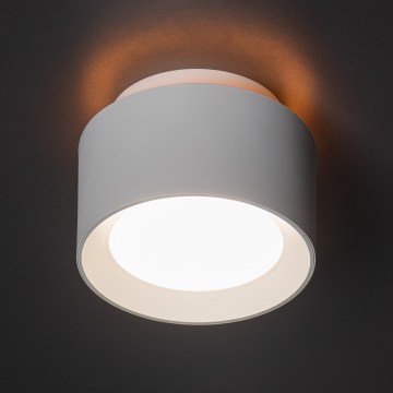 Spot LED SONOR LED/12W/230V 3000/4000/5700K + LED/1,5W 2200K, Ø 14 cm, blanc