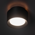 Spot LED SONOR LED/12W/230V 3000/4000/5700K + LED/1,5W 2200K Ø 14 cm noir