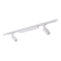 Spot LED sur rail TRACER 2xGU10/10W/230V + LED/20W 1 m blanc