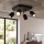 Spot LED TOP 4xGU10/10W/230V noir