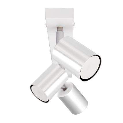Spot LED TUNE 3xGU10/4,8W/230V chrome mat/blanc