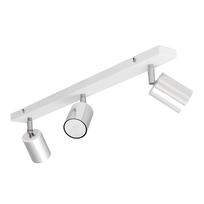 Spot LED TUNE 3xGU10/4,8W/230V chrome mat/blanc
