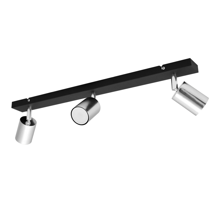 Spot LED TUNE 3xGU10/4,8W/230V chrome mat/noir