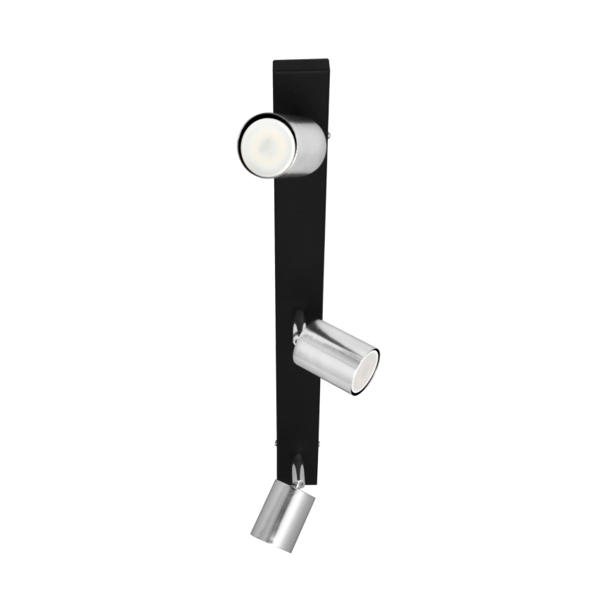 Spot LED TUNE 3xGU10/4,8W/230V chrome mat/noir