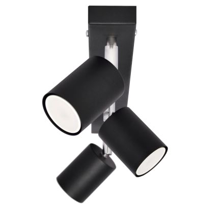 Spot LED TUNE 3xGU10/4,8W/230V noir