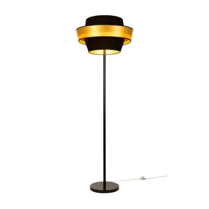 Lampadaire PRETO GOLD 1xE27/60W/230V - certifié FSC