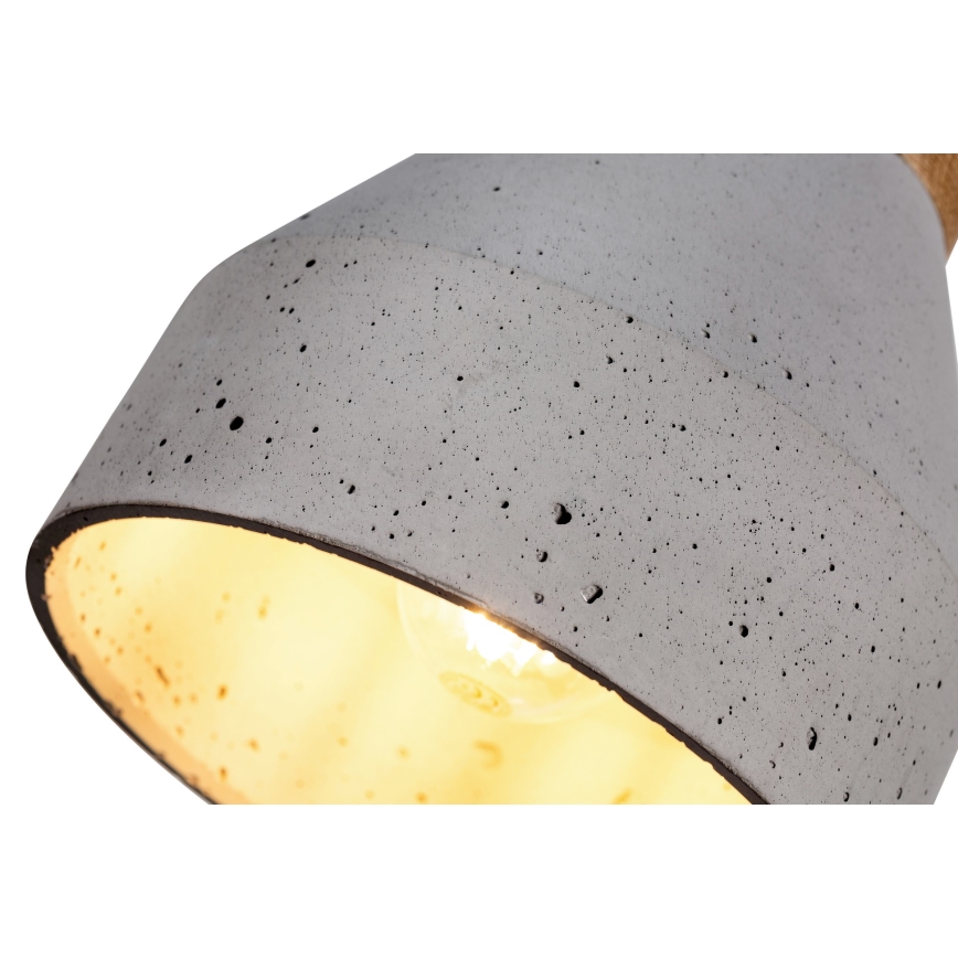 Suspension filaire TRISTAN 1xE14/40W/230V chêne